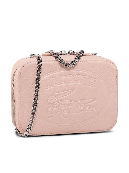 Lacoste Croco Crew Women's Bag Crossbody Pink NF2970NL-D64