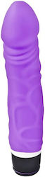 Seven Creations Silicone Classic Patriot Realistic Vibrator Violet