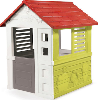 Smoby Plastic Kids Playhouse Multicolour Lovely 98x110x127cm