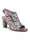Kaylin85 Sling Leder Sandalen Anatomisch Gray