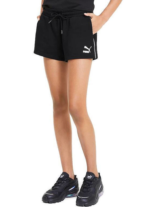 PUMA Classics T7 Дамски Спортни Плувни Шорти Черни