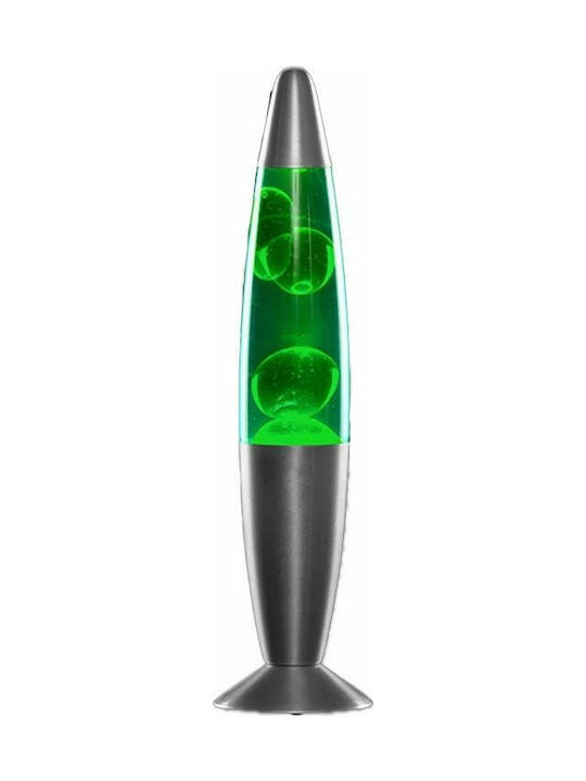 InnovaGoods Διακοσμητικό Φωτιστικό Lava Lamp 25W σε Πράσινο Χρώμα