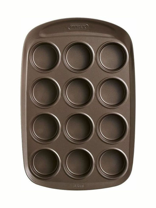 Pyrex No Coating Inox Cupcakes & Muffins 12 Cups Baking Pan