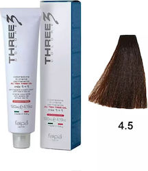 Faipa Крем Боя За Коса Three Colore 4.5 Кестеня...