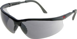 3M Safety Glasses for Protection with Gray Lenses Tinted G