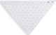 Interbaby Stars Bandana Stoff mit Taste Marineblau