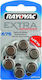 Rayovac Extra Advanced Hearing Aid Batteries 675 1.45V 6pcs