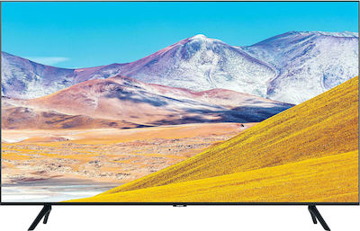 Samsung Smart Τηλεόραση 55" 4K UHD LED UE55TU8072 HDR (2020) UE55TU8072UXXH