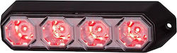 Horpol Truck Volume Light 12 / 24V - Red LDO2259