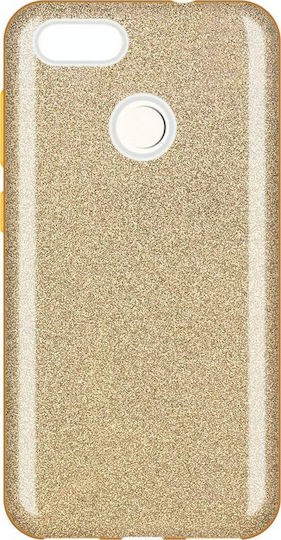 Back Cover Silicone Gold (Xiaomi Mi 8 Lite)