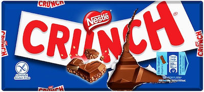 Nestle Crunch Ciocolată Lapte 100Traduceți în limba 'română' următoarea unitate de specificațiepentru un site de comerț electronic în categoria 'Ciocolată'.Răspundeți doar cu traducerea.gr 20buc