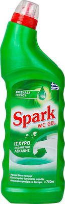 Spark Cleaning Gel Toilet with Scent Freshness of Pine 750ml