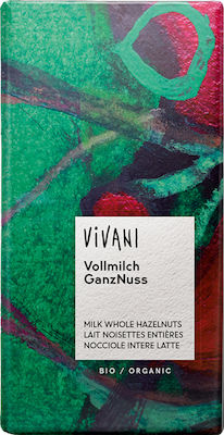 Vivani Bio Schokolade Milch Haselnuss 100Übersetzung: "gr" 1Stück