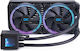 Alphacool Aurora 280 Digital RGB Wasserkühlsysteme AIO CPU mit 2 Lüfterabmessung 140mm