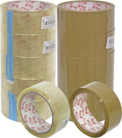 Justnote Noisy Packaging Film 48mm x 66m Brown 6pcs Brown