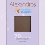 Alexandros Organic Chocolate Dark Masticha with 70% Cocoa 90gr 1pcs