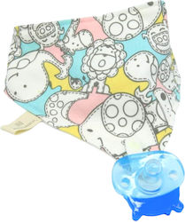 Marcus & Marcus Lucas the Hippo Bandana Tesatura cu buton Multicoloră