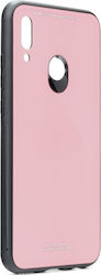 Forcell Glass Back Cover Ροζ (Galaxy A30)