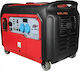 Geotec GTI 4000E Αθόρυβη Γεννήτρια Βαλιτσάκι Inverter Βενζίνης Τετράχρονη με Ηλεκτρική Μίζα, Ρόδες και Μέγιστη Ισχύ 4kVA