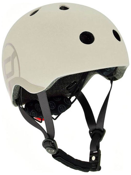 Scoot & Ride Kids' Helmet for City Bike Beige w...