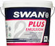 Swan Plus Emulsion Plastic Culoare Acrylic pentru utilizare interioară și exterioară Magnolia 9lt