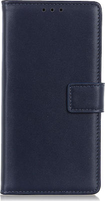 Synthetic Leather Wallet Blue (Galaxy A51)