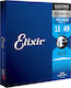 Elixir Set of Nickel Plated Steel Strings for Electric Guitar Polyweb 11 - 49"