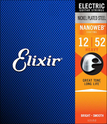 Elixir Set Nickel gewickelt Saiten für E-Gitarre Nanoweb