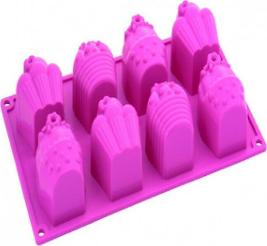 Pavoni Happy Birthday Formă de Patiserie Bomboane de Ciocolată din Silicon 8 Locuri 30buc 1buc