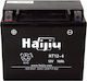 HaiJiu Gel GEL Motorradbatterie YTX12-BS mit Kapazität 10Ah