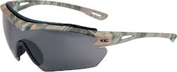 Cofra Shooting Glasses Gunner with Anti-Scratch Coating, Anti-Glare & UV Protection Gray