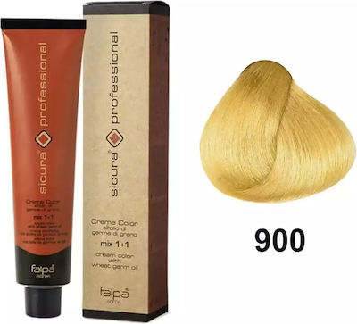 Faipa Sicura Professional Blonde Hair Dye 900 Flowering Natural 120ml