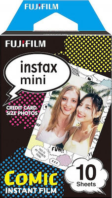 Fujifilm Color Instax Mini Comic Instant Φιλμ (10 Exposures)