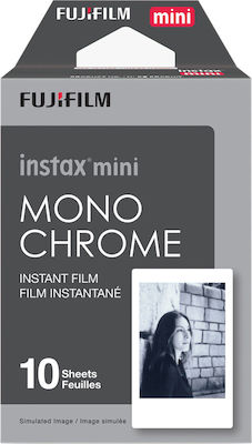 Fujifilm B&W/Monocromie Instax Mini Monochrome Instant Film (10 Expuneri)