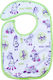 Akuku Fabric Baby Bib with Hoop & Loop Fastener...