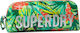 Superdry Green Tropical Pencil Case Barrel with 1 Compartment Green