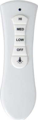 Lucci Air Controller for Ceiling Fan Slimline White 80210012