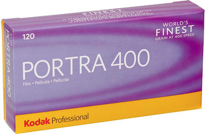 Kodak Цветен негатив Portra 400 120 Роло Филм 120 (80 Експозиции)