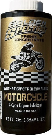Spectro Two-Cycle Pre-Mix Synthetic Sintetic Ulei de motocicletă pentru motoare în doi timpi 1lt