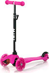 Lorelli Kids Scooter Foldable Mini 3-Wheel for 3+ Years Pink