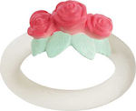 A Little Lovely Company Rose Bud Teether made of Rubber for 0 m+ 1pcs