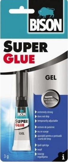Bison Glue Gel Instant Super Glue 3gr