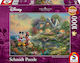 Thomas Kinkade: Disney Mickey & Minnie Puzzle 2D 1000 Stücke