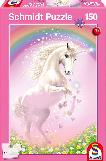 Kinderpuzzle Pink Unicorn für 7+ Jahre+ Jahre 150pcs Schmidt Spiele
