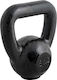 Amila Kettlebell Emaille 24kg Schwarz