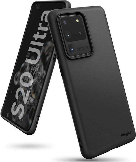 Ringke Air S Back Cover Σιλικόνης 1.3mm Μαύρο (Galaxy S20 Ultra)