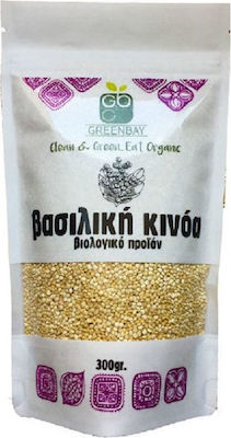 Green Bay Quinoa Βασιλική Weiß Bio 300Translate to language 'German' the following specification unit for an e-commerce site in the category 'Legumes'. Reply with translation only. gr