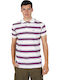 Emerson Ανδρικό T-shirt Polo Off White