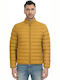 Biston Men's Winter Puffer Jacket Windproof Yellow