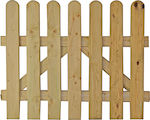 Showood Wooden Fence Gate in Beige Color 1.0x1.0m